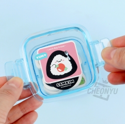 Triangle Kimbap Lunch Box Eraser, Random