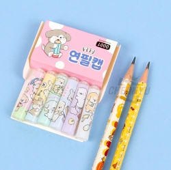 E-rinubgae Round Pencil Caps, Random