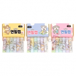 E-rinubgae Round Pencil Caps, Random