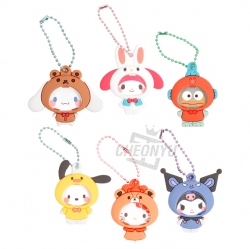 Sanrio My favorite Change Face Keyring, Random