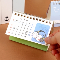 Long-tailed tit 2026 Mini Desk calendar, Random