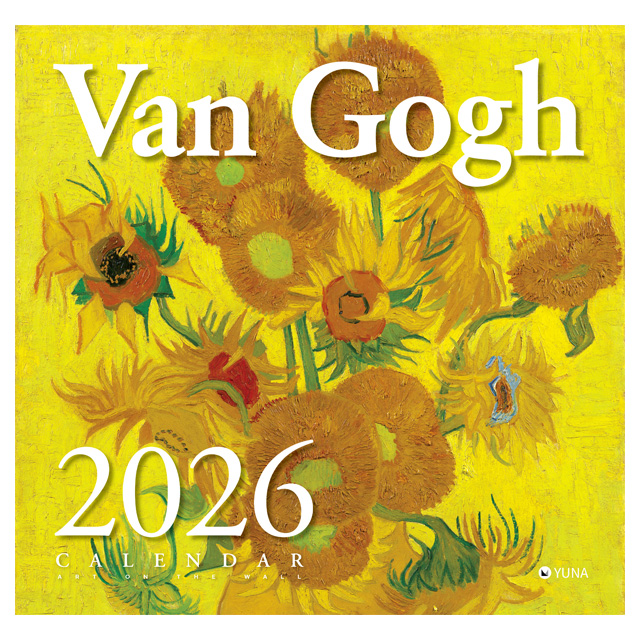 2026 Vincent van Gogh Wall Calendar (Art on the Wall)