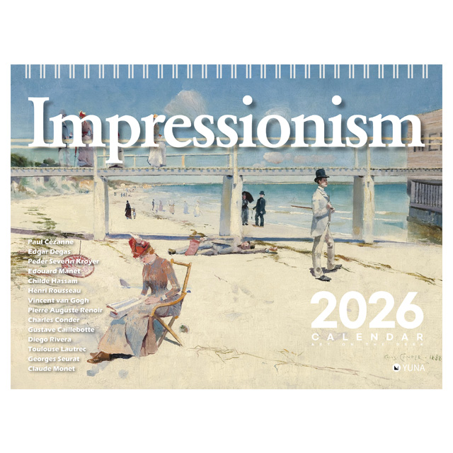 2026 Impressionists Calendar (Art on the Desk)