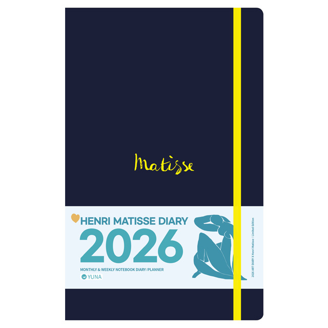 2026 Art Diary X Henri Matisse (Blue)