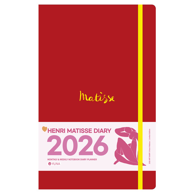 2026 Art Diary X Henri Matisse (Red)