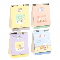 E-rinubgae 2026 desk calendar, Random