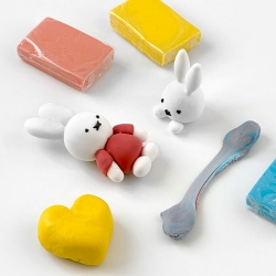 Miffy Slime Eraser 4 Color Set