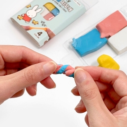Miffy Slime Eraser 4 Color Set