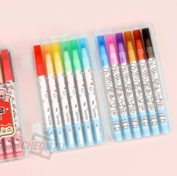 Sanrio Characters Non Dry 12 Colors Signpen Set