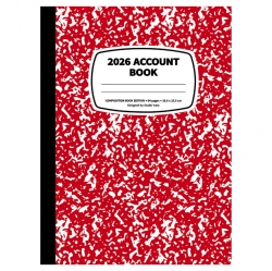 2026 Account Book (Composition Book Edition)