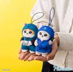 mofusand Ninja Mascot 10cm_Blue