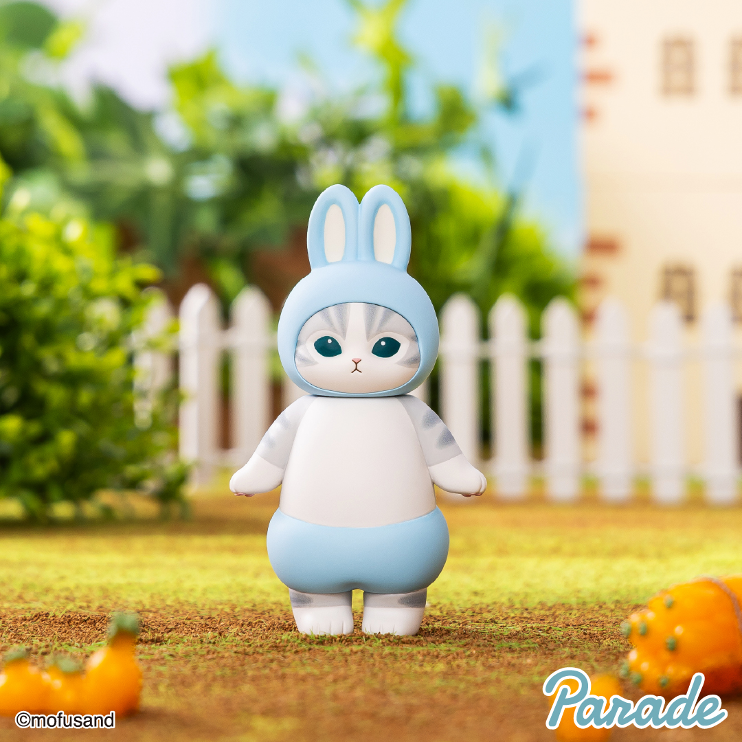 mofusand Rabbit Cat Figure ver.1 8.3cm_Blue