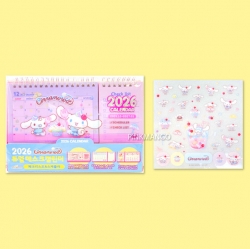 Sanrio 2026 Check List Dual Desk Calender