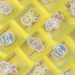 Pokémon Cutie Eraser (Set of 32)