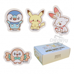 Pokémon Cutie Eraser (Set of 32)