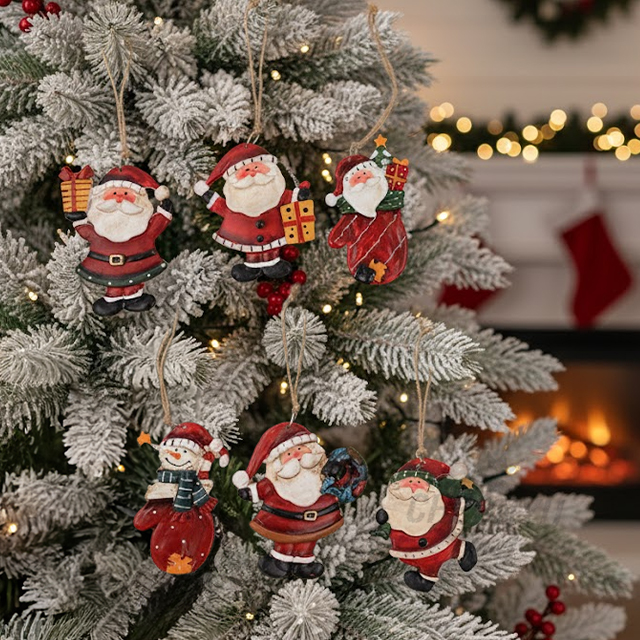 크리스마스 오너먼트 세트 ver.1 산타
