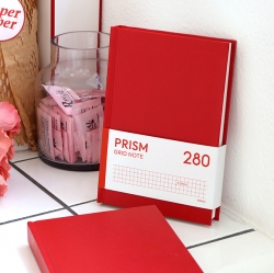 PRISM 280 GRID HARDCOVER NOTE