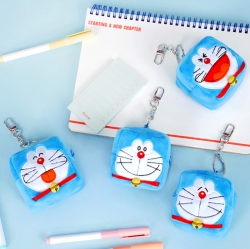 Doraemon Face Square Expression Pouch