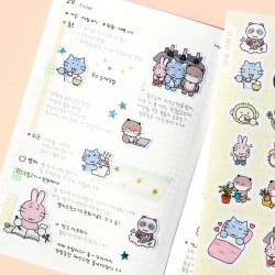 Be on :D Today's diary removable sticker pack2