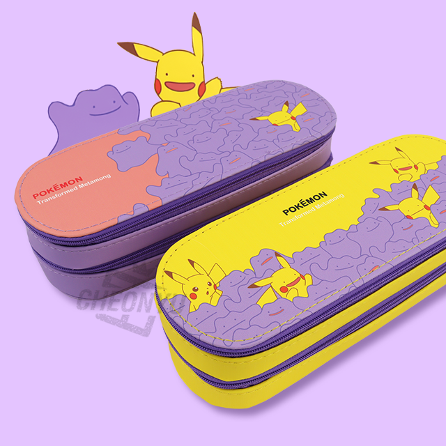Pokémon Ditto Twin Pocket Plush Pencil Case, Random