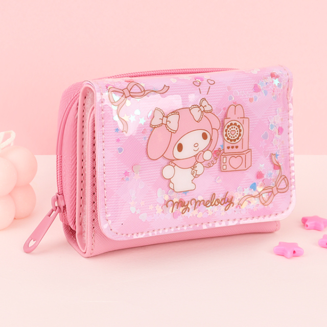 My Melody Happy Sequin Wallet