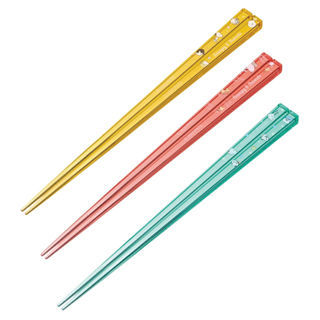 Snoopy Acrylic Chopsticks 21cm 3P Set
