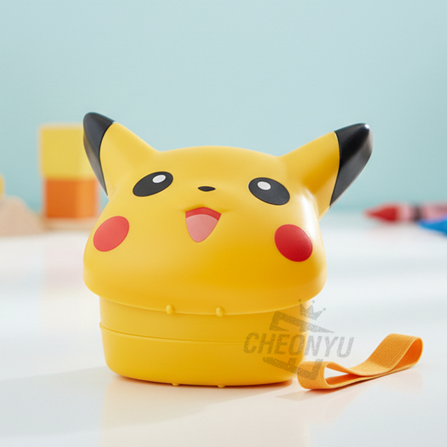Pikachu Die-cut 2-Tier Banded Lunch Box