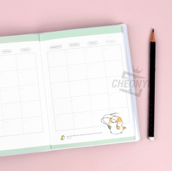 OH!MOKNUNI Cushion Undated Diary, Random