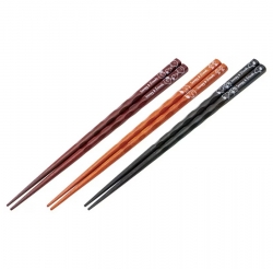 Snoopy & Friends Easy Grip Wooden Chopsticks 23CM (3-Pack)