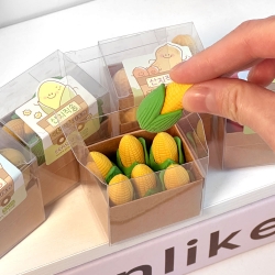 Direct from Farm Starchy Root Vegetable Eraser Set, Random