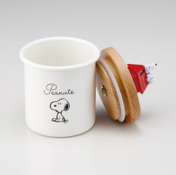 Snoopy Mascot Enamel Cannister 750ml