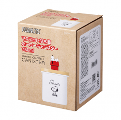 Snoopy Mascot Enamel Cannister 750ml