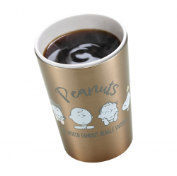 Snoopy 24 Stainless Steel Mug Tumbler 400ml (Cup Holder Dual-use)