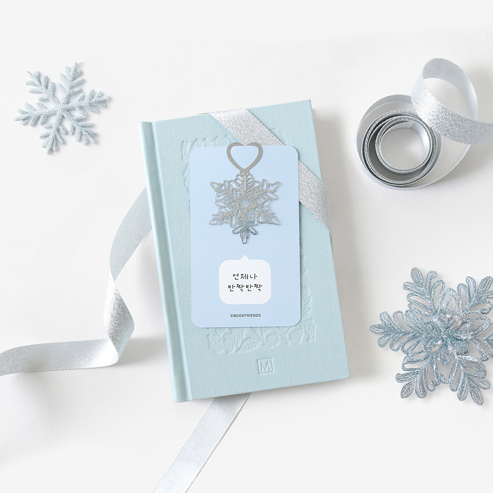 snowflake bookmark