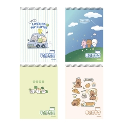 Plain Comprehensive Notebook A, Random