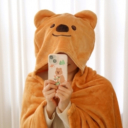 Kiki Quokka Hooded Blanket