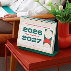  (26-27)Gi-bon 2 years Desk Calendar