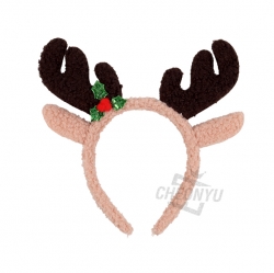 Christmas Rudolph Costume Headband – Mocha Brown