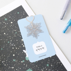 snowflake bookmark