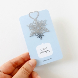 snowflake bookmark