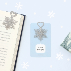snowflake bookmark