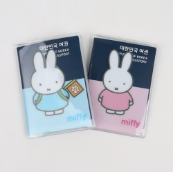 Miffy Simple Passport Case_Pink