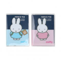Miffy Simple Passport Case_Pink