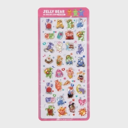 3D Crystal Sticker BonBon Drop Jelly Bear Series