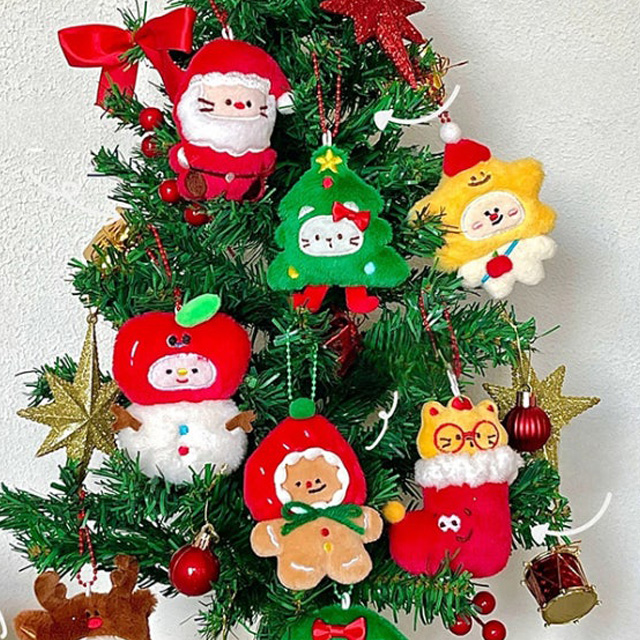 크리스마스 인형 키링 (랜덤발송)