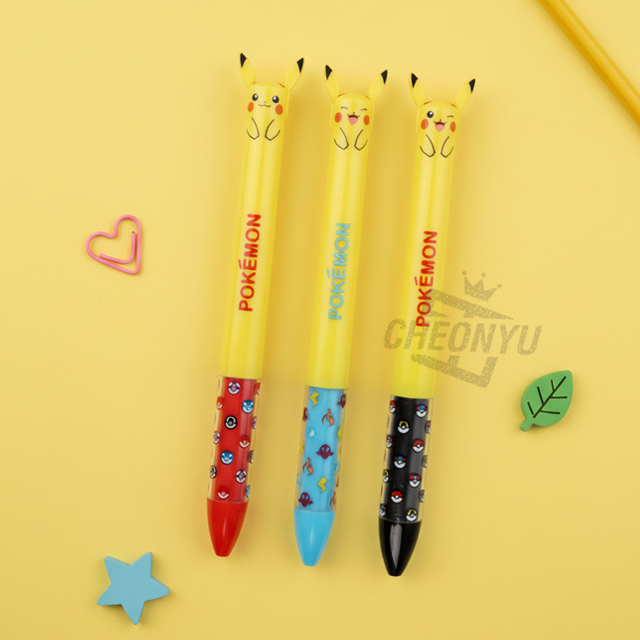 Pokemon 2 Color Point Ballpoint Pen. set of 30