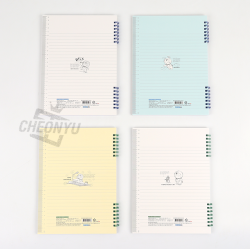 Doraemon Double Ring Campus Notebook, Random