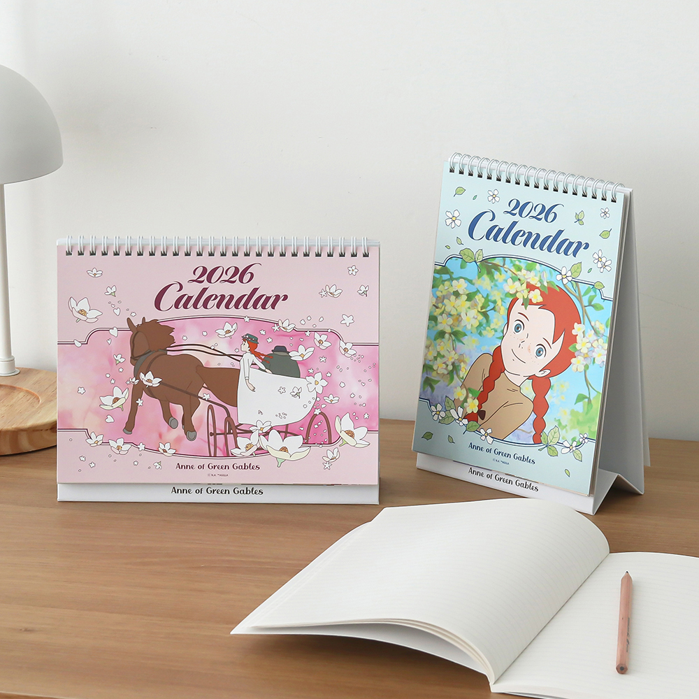 Anne of Green Gables 2026 Desk Calendar