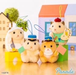 Hamster Skeroku's Daily Life: Working Skeroku Mascot 3 (4 Types)