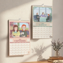 Anne of Green Gables 2026 Wall Calendar